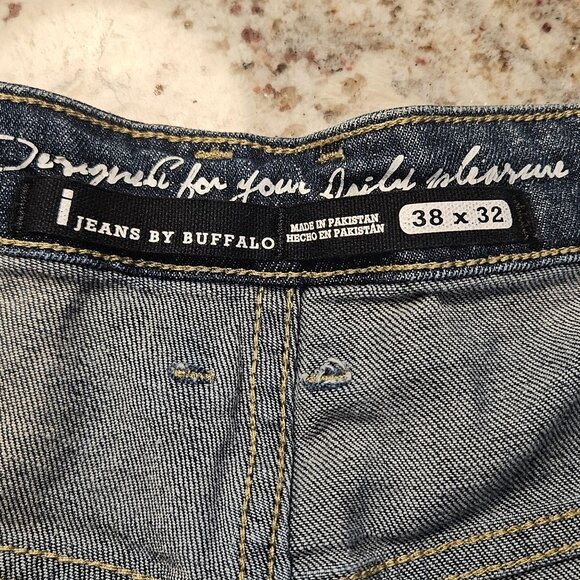 i Jeans By Buffalo Vintage Spirit Bradley-X 38x32 37x30 Athletic Fit Mens Denim - Picture 5 of 9